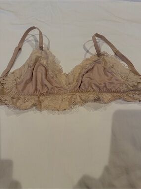 Eberjey Soft Lace Bralette in Nude S